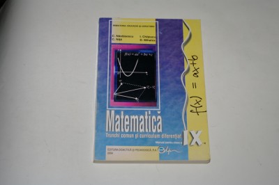 Matematica clasa a IX a - Nastasescu - Chitescu - Nita - Mihalca foto