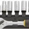 Trusa tubulare 1/4, 11buc/set, CrV