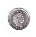 Moneda Elvetia 20 rappen 2012, stare foarte buna, curata