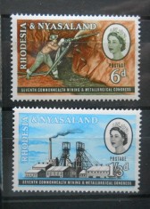 CV1 SERIE COLONII BRITANICE RHODESIA SI NYASALAND