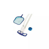 Aspirator curatare piscina, pentru conectare la pompa, minciog, maner telescopic 279 cm, Bestway&nbsp;