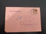 Formular financiar/administrativ completat din Germania de Vest 1950