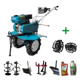 Pachet motocultor cu utilaje si uleiuri DAKARD HS900, 7CP