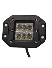 Proiector LED Auto Offroad 18W/12V-24V, 1320 Lumeni, Incastrabil, Spot Beam 8 Grade
