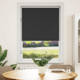 Jaluzea rulabilă opacă, 80 x 175 cm, negru, vidaXL