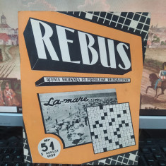 Rebus, revistă bilunară de probleme distractive, nr. 51, 5 aug. 1959, 111