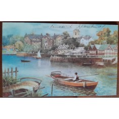 Carte postala. Bowness, Windermere, perioada interbelica