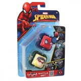 Set 2 figurine de lupta Battle Cubes Spiderman, Dr Octopus vs Gold Spider