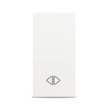 &Icirc;ntrerupător cruce 1M 10A Moda Voice ELBI: soluție modulară pentru control iluminat din 3 puncte, design modern, montaj &icirc;ngropat, 4 nuanțe stilate.