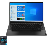 Laptop ultraportabil Lenovo Yoga Slim 9 14ITL5 cu procesor Intel Core i7-1165G7, 14, UHD, 16GB, 2TB SSD, Intel Iris Xe Graphics, Windows 10 Pro, Black