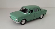 Macheta Skoda 100 verde - Welly 1/36