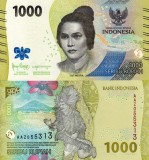 Bancnota Indonezia 1000 Rupiah 2022 UNC, Asia, Bancnote Straine, Ne流通
