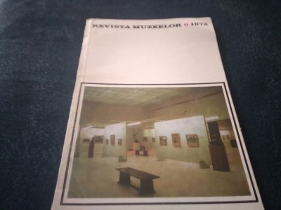 REVISTA MUZEELOR NR 6 1972 foto
