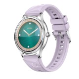 COLMI L28 Air Dual Strap , Smartwatch Ultra Slim 1.32, AMOLED, Bluetooth 5.2, Monitorizare Sanatate, Curea Silicon + Otel Inoxidabil, Rezistent la Apa