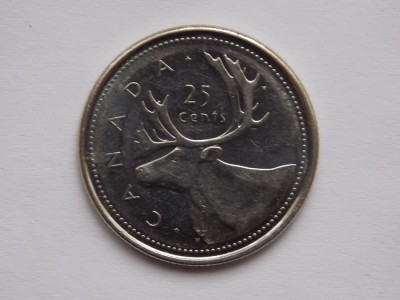 25 CENTS 2002 CANADA-COMEMORATIVA foto
