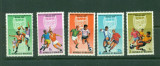 MALDIVE, FOTBAL MEXIC - SERIE COMPLETĂ MNH, Nestampilat