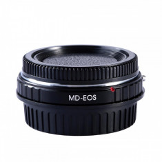 Adaptor montura K&F Concept MD-EOS cu sticla optica de la Minolta MD MC la Canon EOS KF06.083