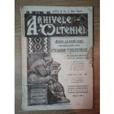 ARHIVELE OLTENIEI, ANUL II, NR. 7 MAI-IUNIE 1923