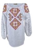 Bluza dama tip ie RD24, alb/galben , marimea 2XL