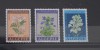 TS24/01 Timbre Algeria Nestampilat Flora, Stampilat