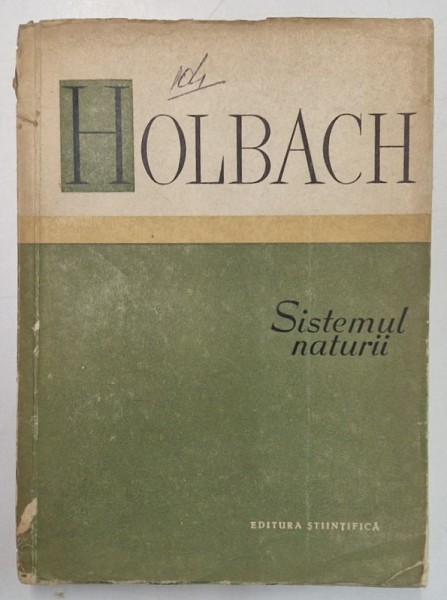 SISTEMUL NATURII-HOLBACH 1957