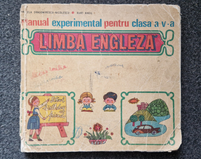 LIMBA ENGLEZA. Manual experimental pentru clasa a V-a