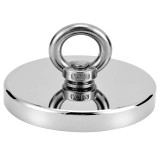 Magnet neodim oală D 136 mm c&acirc;rlig inelar - magnet fishing