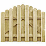 VidaXL Poartă de grădină, 100 x 75 cm, lemn de pin tratat