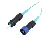 Patch Cord Fibră Optică Multimod Simplex Baionetă