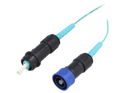 Patch Cord Fibră Optică Multimod Simplex Baionetă foto