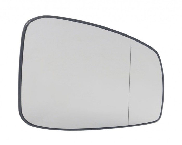 Geam oglinda Renault Laguna 3 (T), 10.2007-2015, partea Dreapta, culoare sticla crom, sticla convexa, cu incalzire, 963650001R, 6039553E