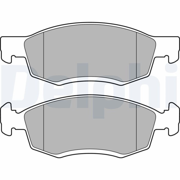 DELPHI LP2137 set placute frana,frana disc