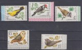 A12 S5 1 - Timbre foarte vechi - fosta URSS - pasari salbatice, Fauna, Nestampilat