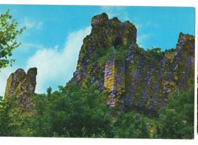 CPIB 18108 CARTE POSTALA - TARGU NEAMT, RUINELE CETATII NEAMTULUI, RPR foto