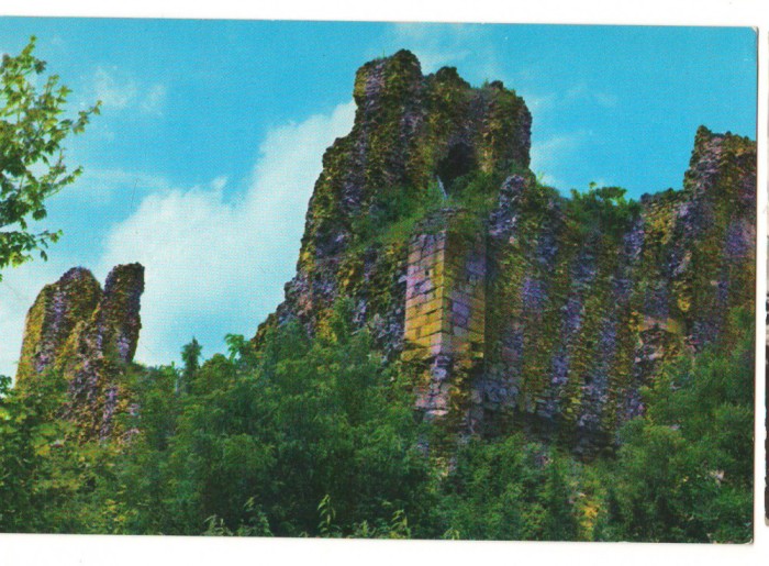CPIB 18108 CARTE POSTALA - TARGU NEAMT, RUINELE CETATII NEAMTULUI, RPR
