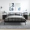 vidaXL Noptiere, 2 buc., negru, 41x31x80 cm, lemn prelucrat 825924