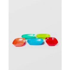 BOL SNACK NR.2 PP STERK 13.5cm X 18.5cm X 4.5cm PLASTIC DIVERSE CULORI