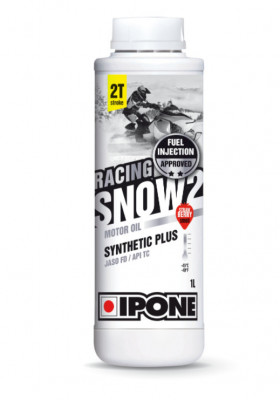 Ulei Motor 2T Ipone Snow Racing 1L Miros De Capsuni foto