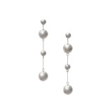 Cercei ALDO argintii, ALLBUBBLES 040, din metal