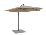 Cumpara ieftin Umbrela gradina gri charcoal taupe Nizza &Oslash;300x235h