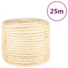 VidaXL Fr&acirc;nghie, 25 m, sisal 100%, 14 mm 155031