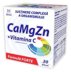 CA+MG+ZN+VIT C FORTE 20DZ