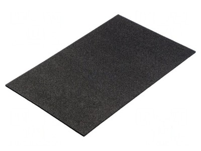 Burete electroconductor ESD 555mm x 355mm x 6mm negru foto