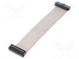 Cablu panglică IDC 1,27mm 0,3m AMPHENOL