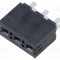 Conector şiruri pini soclu tată SAMTEC PIN: 3 drept 3,96mm THT 1x3