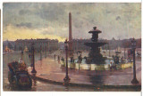 CPIB 16767 CARTE POSTALA - PARIS. PLACE DE LA CONCORDE, 1910, Circulata, Fotografie