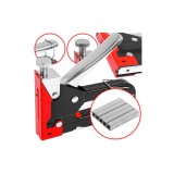 Capsator Tapiterie Manual Verke 4-14mm: U, C, T - Corp Metalic, Reglaj Forta, Include Capse - Ideal Tapiterie, Constructii, Decoratiuni