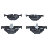 Placute frana Bmw 5 (E60), 5 Touring (E61), 6 (E63), 6 Convertible (E64), punte spate, fara senzor avertizare uzura; pregatit pentru senzor uzura; AT