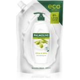Palmolive Naturals Milk &amp; Olive gel de dus anti-stres rezervă 1000 ml