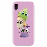 Husa silicon pentru Apple Iphone XR, Baby Birds